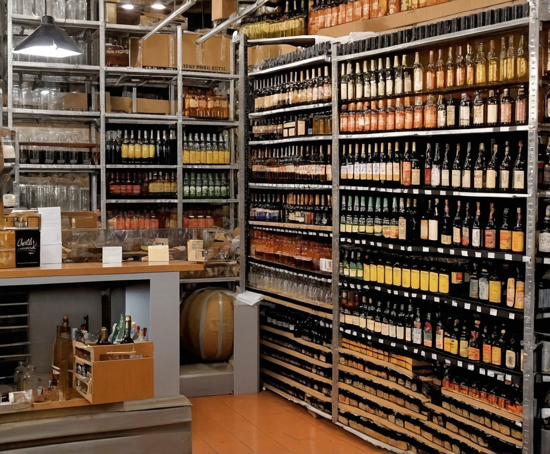 Distribución eficiente de cerveza y bebidas.