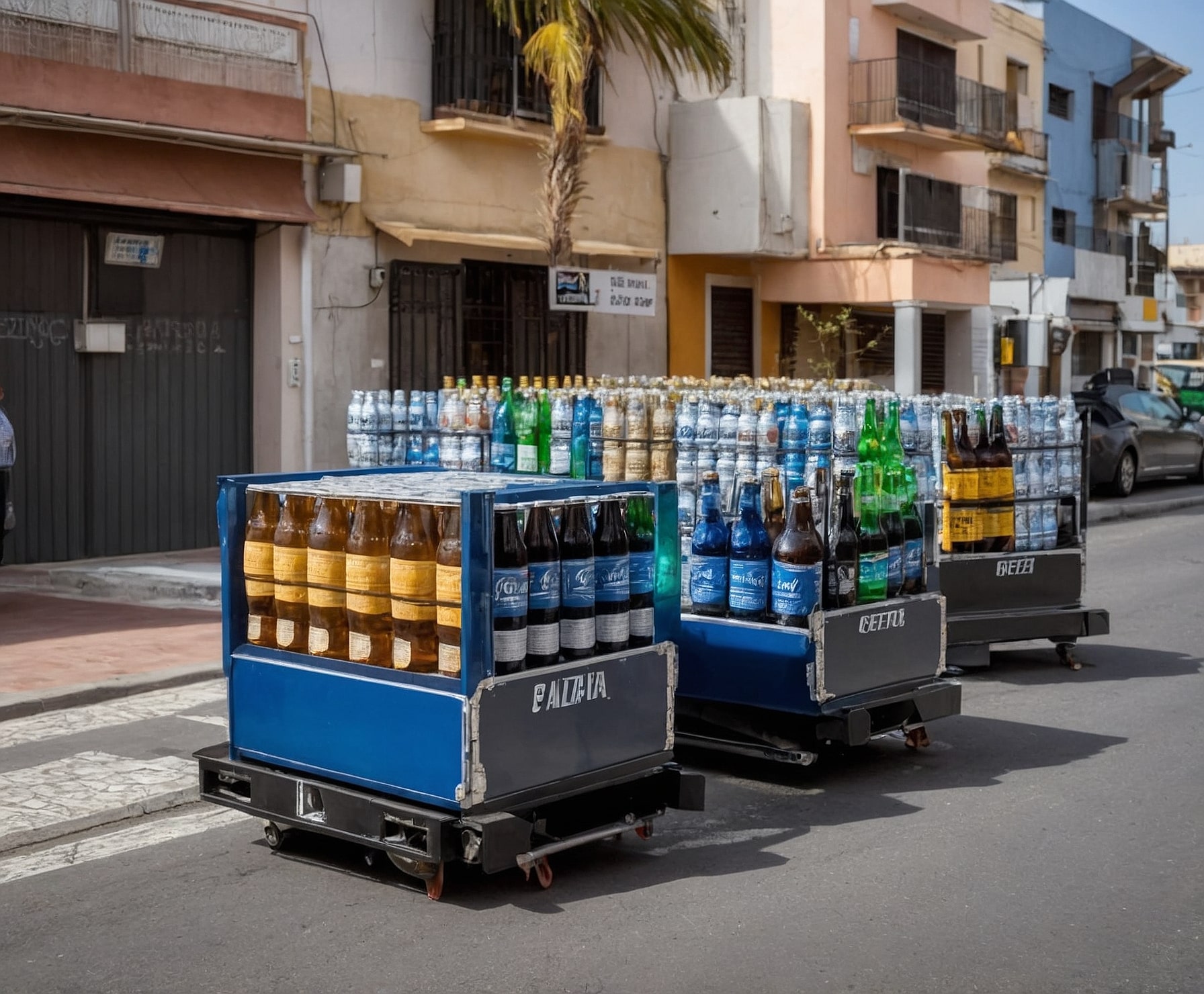 Distribución eficiente de bebidas premium